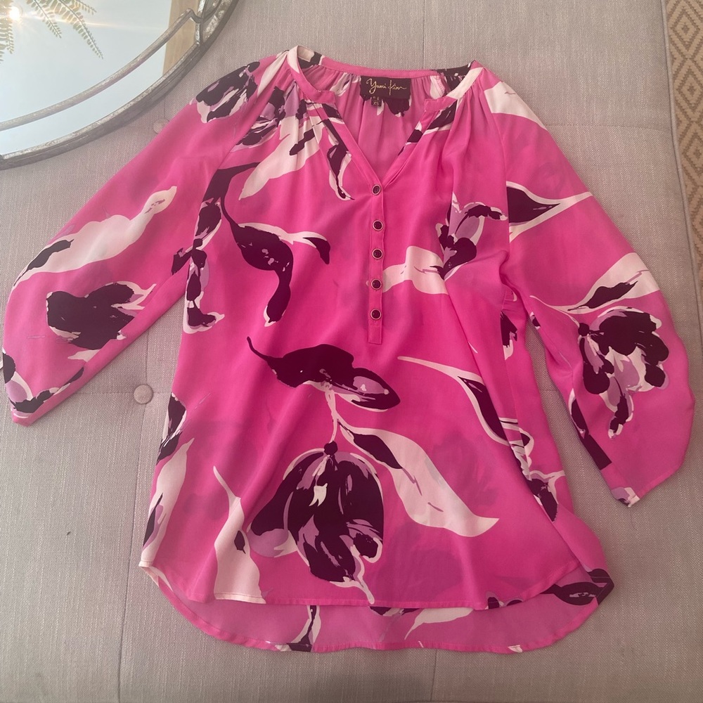 Yumi Kim pink blouse